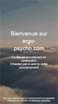 Mobile Screenshot of ergo-psycho.com
